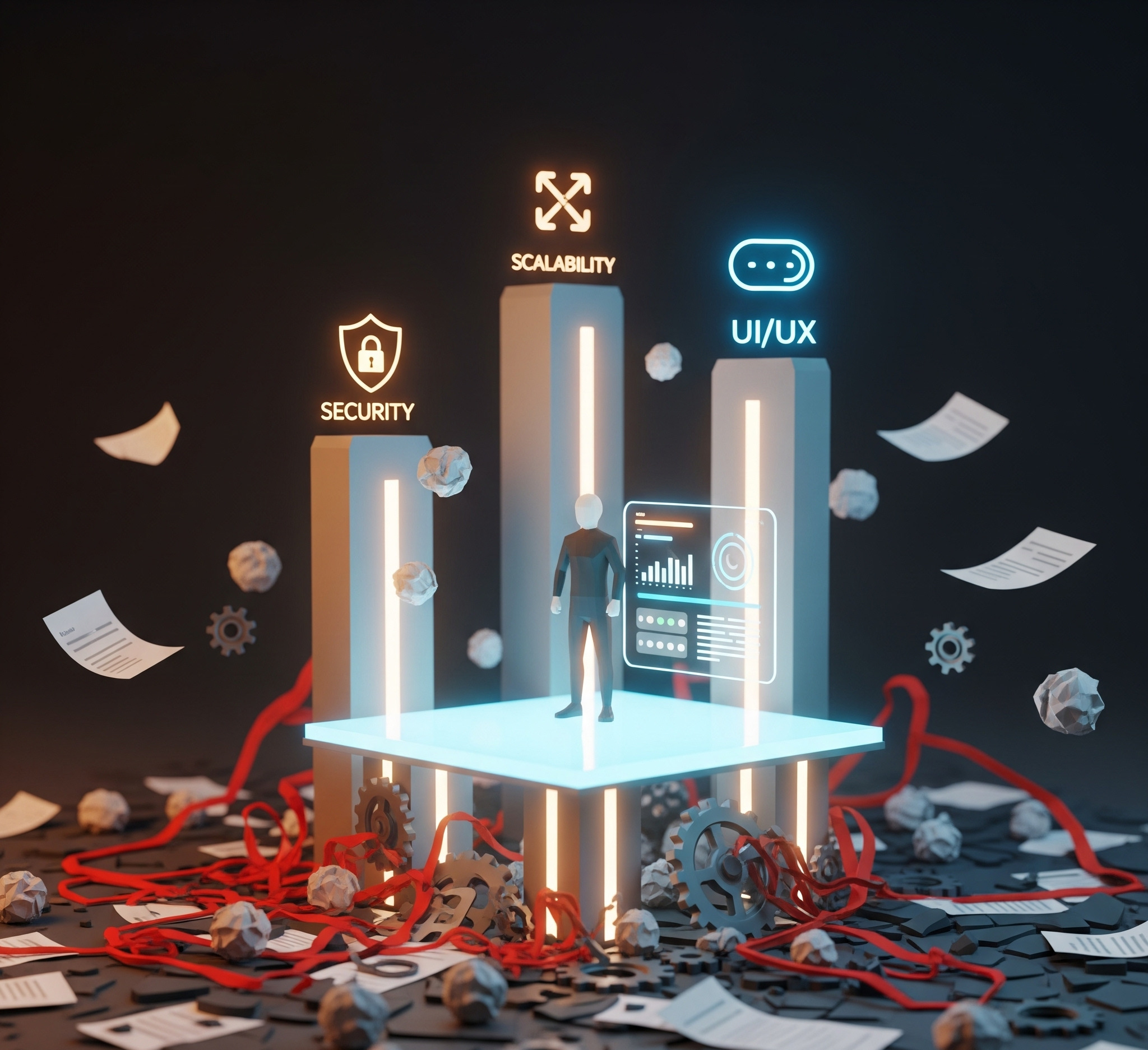 3 Pilar Sistem yang Baik: Keamanan (Security), Skalabilitas (Scalability), dan UI/UX