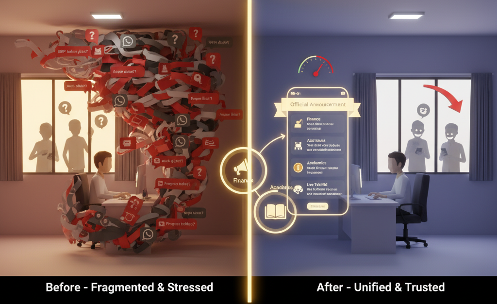 Studi Kasus: Sekolah "D" Tingkatkan Kepuasan Orang Tua 40% dengan Portal Terintegrasi