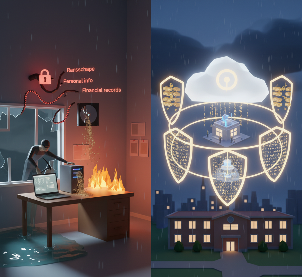 FAQ (Pertanyaan Teknis): "Seberapa Aman Data Siswa di Cloud? (Keamanan Codeloka)"