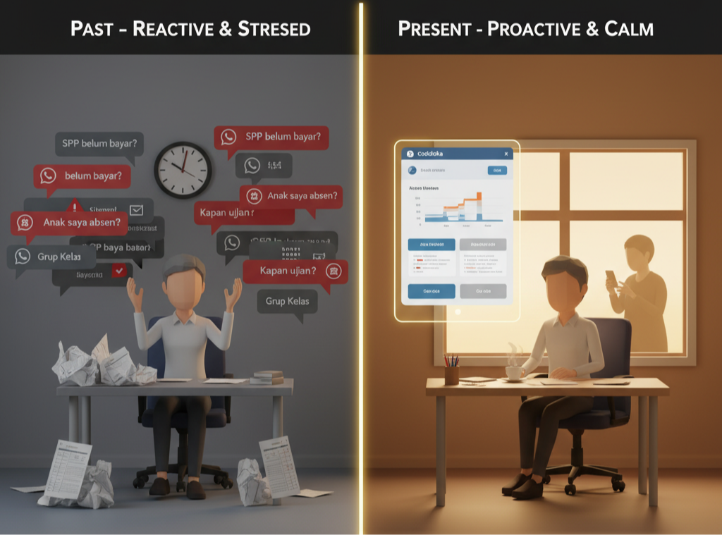Testimoni: Wawancara dengan Kepala Sekolah "D", Pengguna Sistem Codeloka